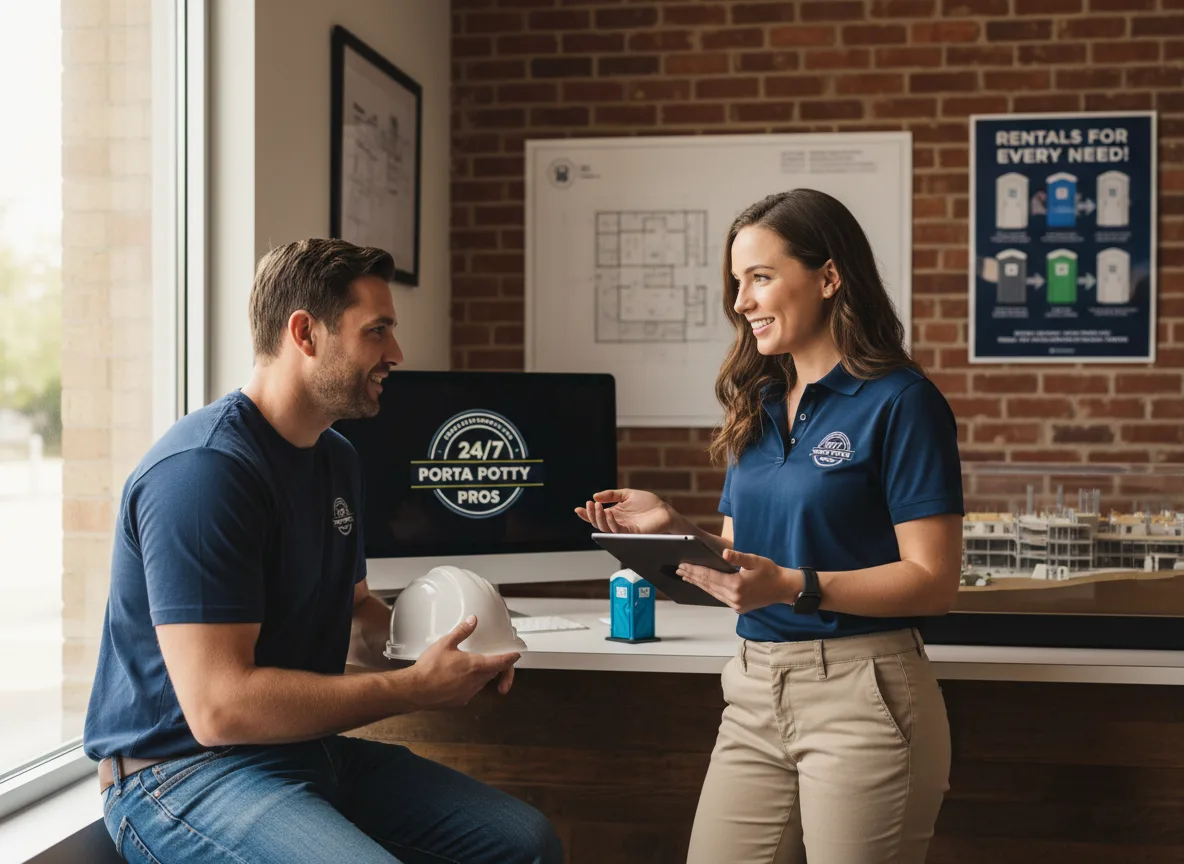 Flushing Toilet Rental Options in Miller City, OH